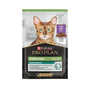 Purina PRO PLAN Sterilised Maintenance kachna ve šťávě kapsička pro kočky 85 g obraz