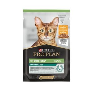 Purina PRO PLAN Sterilised Maintenance kuře ve šťávě kapsička pro kočky 85 g obraz