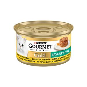 Purina Gourmet Gold Savoury Cake kuře konzerva pro kočky 85 g obraz
