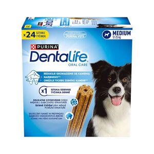 Purina Dentalife Medium pamlsky pro psy 24 ks obraz