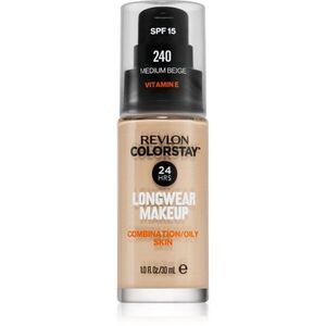 Revlon Cosmetics ColorStay™ SPF 15 dlouhotrvající matující make-up pro mastnou a smíšenou pleť odstín 240 Medium Beige 30 ml obraz