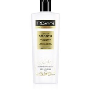 TRESemmé Keratin Smooth kondicionér pro nepoddajné a krepatějící se vlasy 400 ml obraz