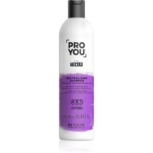 Revlon Professional Pro You The Toner šampon neutralizující žluté tóny pro blond a šedivé vlasy 350 ml obraz