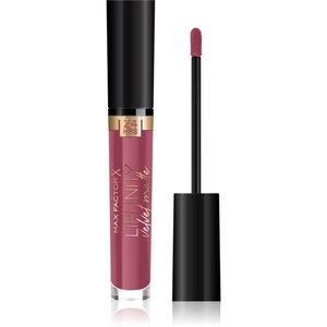 Max Factor Lipfinity Velvet Matte matná tekutá rtěnka odstín 005 Matte Merlot 3, 5 ml obraz
