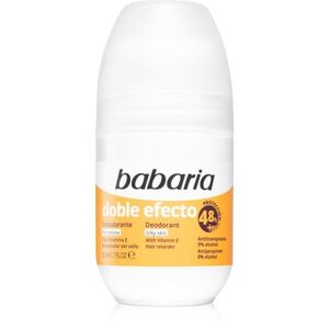 Babaria Deodorant Double Effect antiperspirant roll-on na zpomalení růstu chloupků 50 ml obraz
