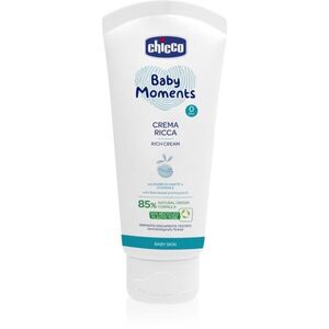 Chicco Baby Moments Rich Cream vyživující krém pro děti od narození 0 m+ 100 ml obraz