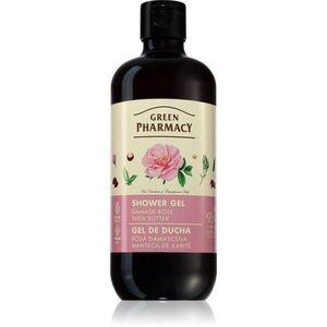 Green Pharmacy Damask Rose & Shea Butter Shower Gel jemný sprchový gel 500 ml obraz