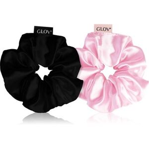 GLOV Scrunchies S gumičky do vlasů Pink/Black 2 ks obraz