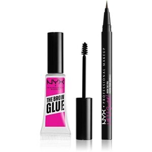 NYX Professional Makeup Eyebrow set sada na obočí 2 ks obraz