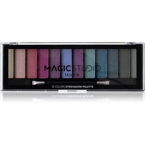 Magic studio 12 Colors Eyeshadow Palette paleta očních stínů 02 Fashion 12x1.5 g obraz