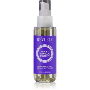 Revuele Violet Vanilla Delight Fragranced Oil parfémovaný olej na tělo 100 ml obraz