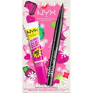 NYX Professional Makeup Brow Duo dárková sada na obočí odstín 02 2 ks obraz