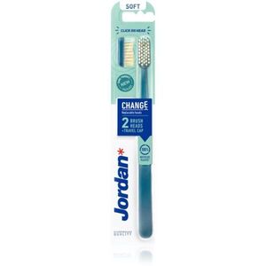 Jordan Change Soft 2-head zubní kartáček + náhradní hlavice 1 ks obraz
