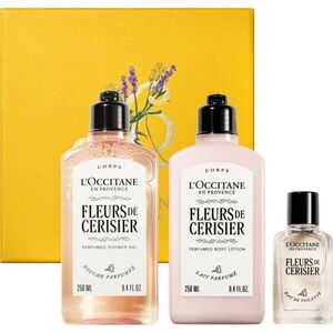 L’Occitane Fleurs de Cerisier Body Set dárková sada pro ženy obraz