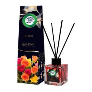 Miss Life Reed Diffuser Rose bamboo vonné tyčinky 100ml obraz