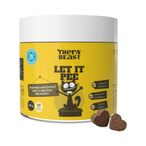 Let It Pee – podpora močových cest a ledvin pro kočky – 120 ks – Therabeast obraz
