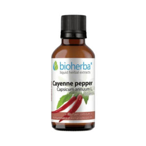 Paprika – tinktura kapky – 50 ml – Bioherba obraz