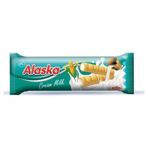 ALASKA Kukuřičné trubičky bez lepku mléčný krém 18 g obraz