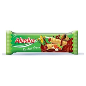 ALASKA Kukuřičné trubičky bez lepku lískooříškové 18 g obraz