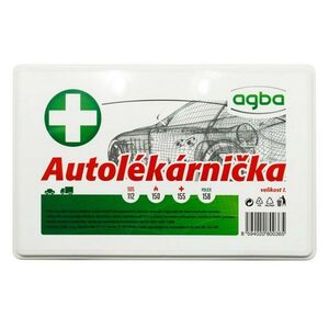 AGBA Družstvo lékáren autolékárnička plastová 206/2018 obraz