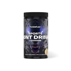 COMPLEX Dual-carb Iont drink s kofeinem citron 740 g obraz