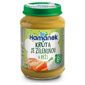 HAMÁNEK Krůta se zeleninou a rýží 6m+ 190 g obraz