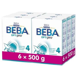 BEBA OPTIPRO 4 Batolecí mléko 6x500 g obraz