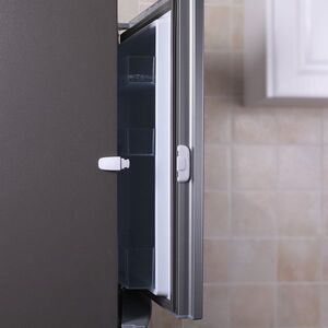 Zopa Zámek ledničky, white/grey obraz