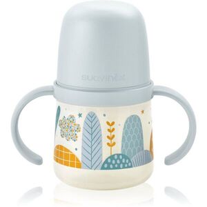 Suavinex Dreams First dětská láhev s držadly Blue 6 m+ 1 ks obraz