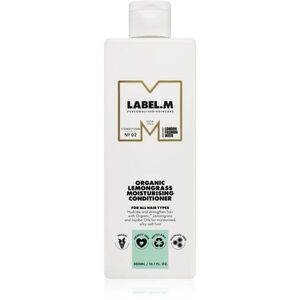 label.m Organic Lemongrass hydratační kondicionér pro všechny typy vlasů 300 ml obraz