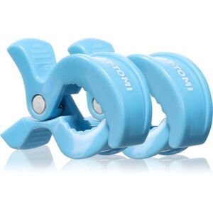T-TOMI Clip klip na kočárek Pastel blue 2 ks obraz