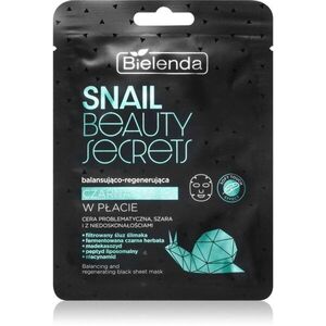 Bielenda Snail Beauty Secrets regenerační maska pro problematickou pleť, akné 1 ks obraz