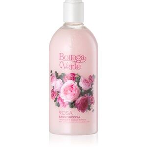 Bottega Verde Rosa pečující sprchová pěna s růžovou vodou 400 ml obraz