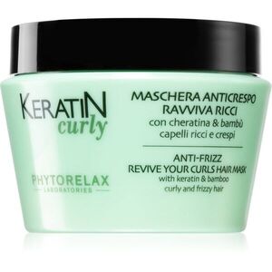 Phytorelax Laboratories Keratin Curly maska pro nepoddajné a kudrnaté vlasy proti krepatění 250 ml obraz