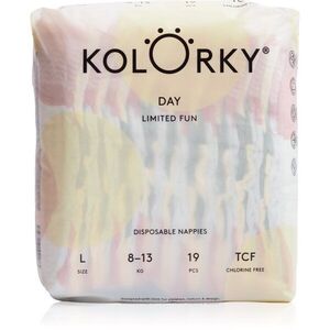Kolorky Day Limited Fun jednorázové pleny velikost L 8-13 kg 19 ks obraz