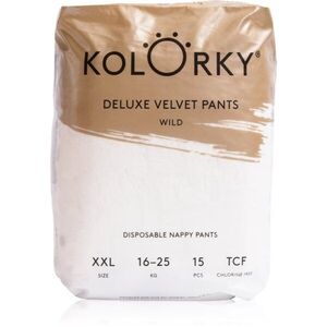 Kolorky Deluxe Velvet Pants Wild jednorázové plenkové kalhotky velikost XXL 16-25 kg 15 ks obraz