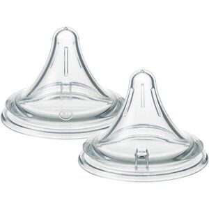 Tommee Tippee Natural Start Deep Latch Teats trojúhelníková savička na lahev pomalý průtok 2 ks obraz
