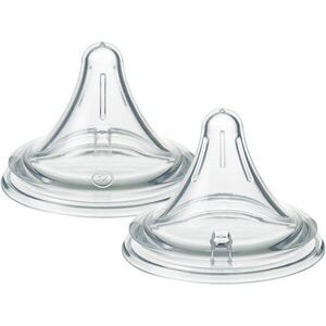 Tommee Tippee Natural Start Deep Latch Teats trojúhelníková savička na lahev střední průtok 2 ks obraz