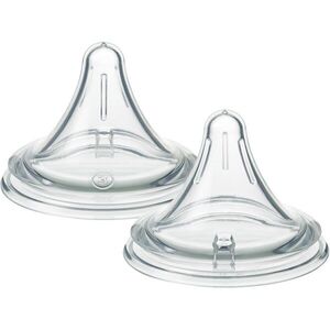 Tommee Tippee Natural Start Deep Latch Teats trojúhelníková savička na lahev rychlý průtok 2 ks obraz