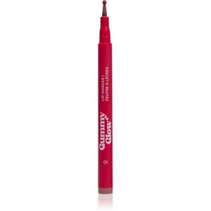 LAMEL Gummy Glow Lip Marker fix na rty pro dlouhotrvající efekt odstín 01 1.6 ml obraz