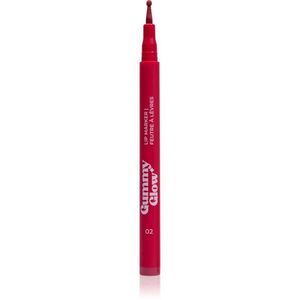 LAMEL Gummy Glow Lip Marker fix na rty pro dlouhotrvající efekt odstín 02 1.6 ml obraz