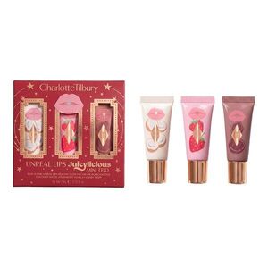 CHARLOTTE TILBURY - Unreal Lips Juicylicious Mini Trio - Dárková sada tří produktů na rty obraz