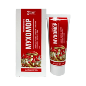 Hřejivý tělový balzám Muchomor s extraktem z muchomůrky – 75 ml – FBT obraz