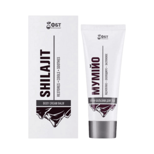 Tělový krém-balzám Mumio s chladivým účinkem – 75 ml – FBT obraz