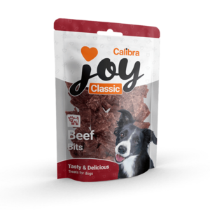 CALIBRA Joy dog classic beef bits hovězí kousky 80 g obraz