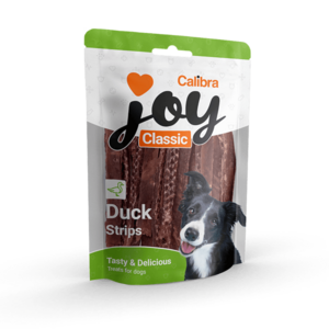 CALIBRA Joy dog classic duck strips kachní plátky 80 g obraz
