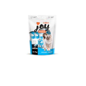 CALIBRA Joy cat yummy salmon treat pasta pro kočky 5 x 15 g obraz