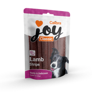 CALIBRA Joy dog classic lamb strips jehněčí plátky 250 g obraz