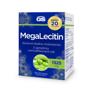 GS Megalecitin 1325 mg 130+20 kapslí obraz