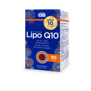GS Koenzym Lipo Q10 60 mg 60+10 kapslí obraz